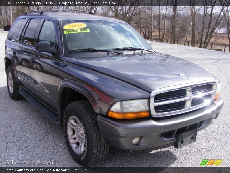 Graphite Metallic / Dark Slate Gray 2003 Dodge Durango SLT 4x4