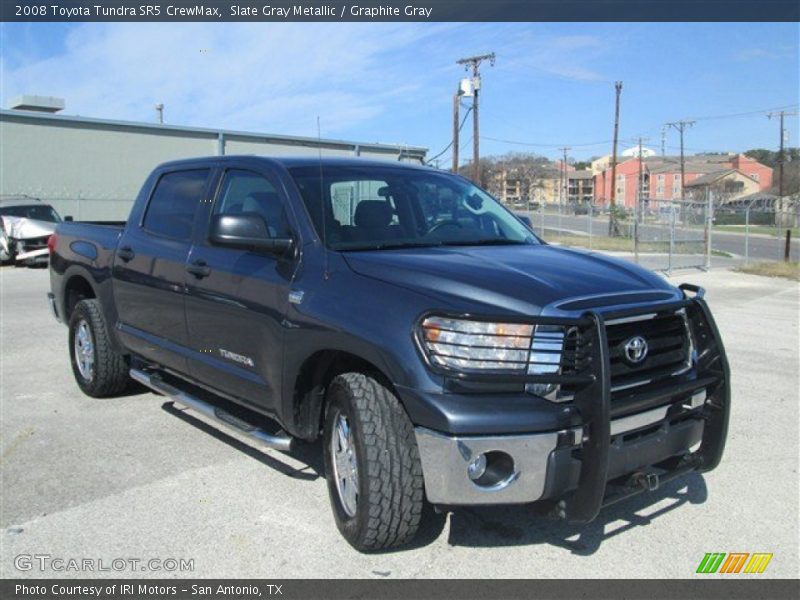 Slate Gray Metallic / Graphite Gray 2008 Toyota Tundra SR5 CrewMax
