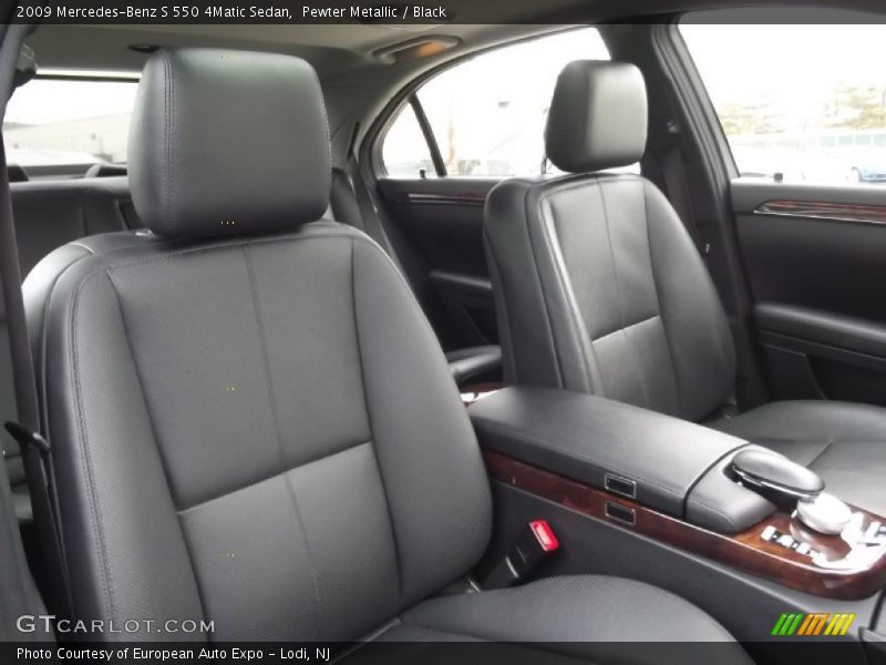 Pewter Metallic / Black 2009 Mercedes-Benz S 550 4Matic Sedan