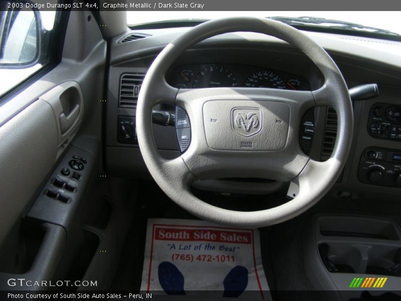 Graphite Metallic / Dark Slate Gray 2003 Dodge Durango SLT 4x4