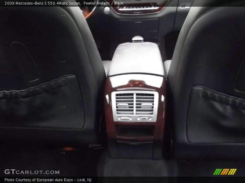 Pewter Metallic / Black 2009 Mercedes-Benz S 550 4Matic Sedan