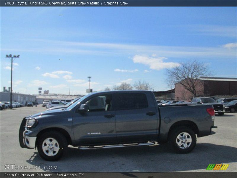 Slate Gray Metallic / Graphite Gray 2008 Toyota Tundra SR5 CrewMax