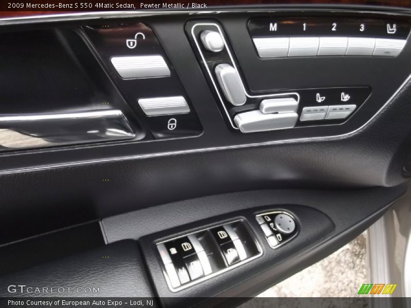 Pewter Metallic / Black 2009 Mercedes-Benz S 550 4Matic Sedan