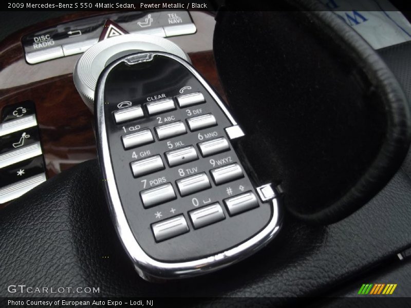 Pewter Metallic / Black 2009 Mercedes-Benz S 550 4Matic Sedan