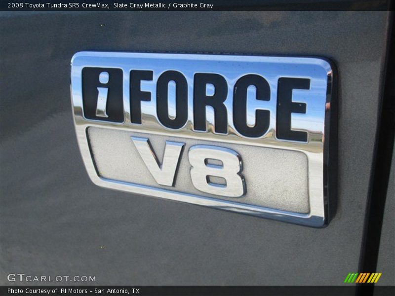 Slate Gray Metallic / Graphite Gray 2008 Toyota Tundra SR5 CrewMax