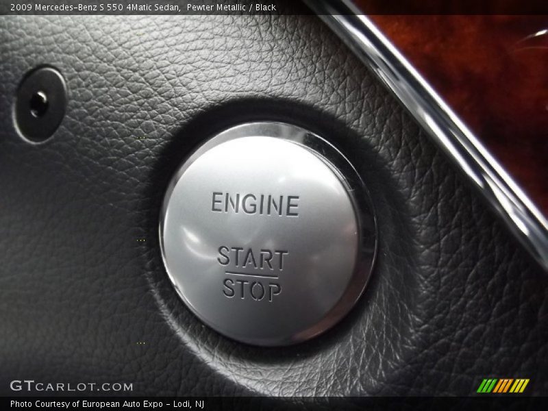 Pewter Metallic / Black 2009 Mercedes-Benz S 550 4Matic Sedan