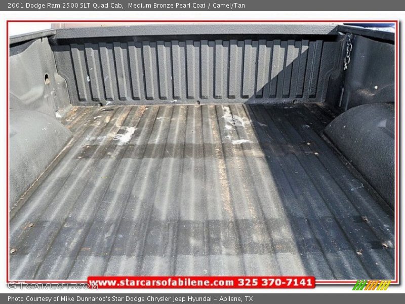 Medium Bronze Pearl Coat / Camel/Tan 2001 Dodge Ram 2500 SLT Quad Cab