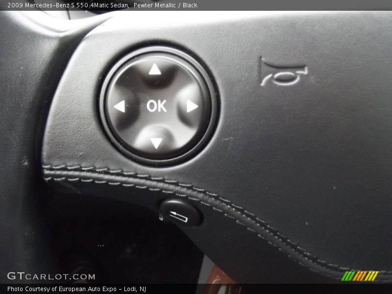 Pewter Metallic / Black 2009 Mercedes-Benz S 550 4Matic Sedan