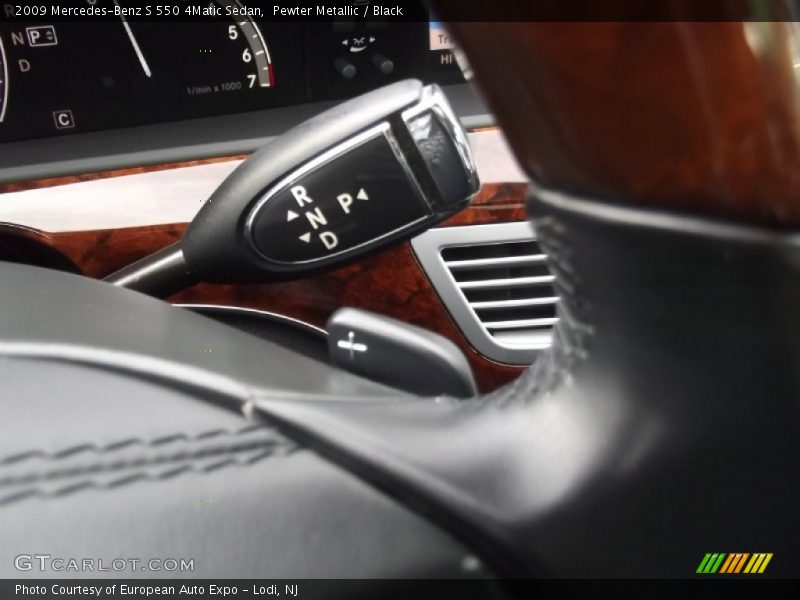 Pewter Metallic / Black 2009 Mercedes-Benz S 550 4Matic Sedan