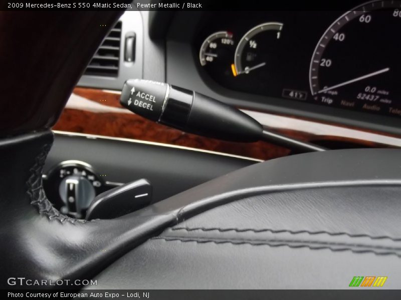 Pewter Metallic / Black 2009 Mercedes-Benz S 550 4Matic Sedan