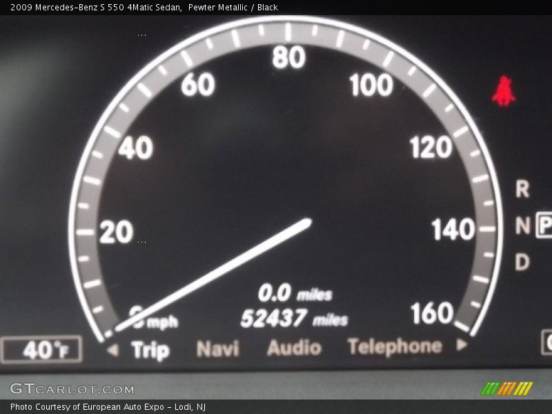 Pewter Metallic / Black 2009 Mercedes-Benz S 550 4Matic Sedan