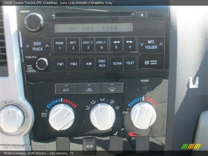 Slate Gray Metallic / Graphite Gray 2008 Toyota Tundra SR5 CrewMax