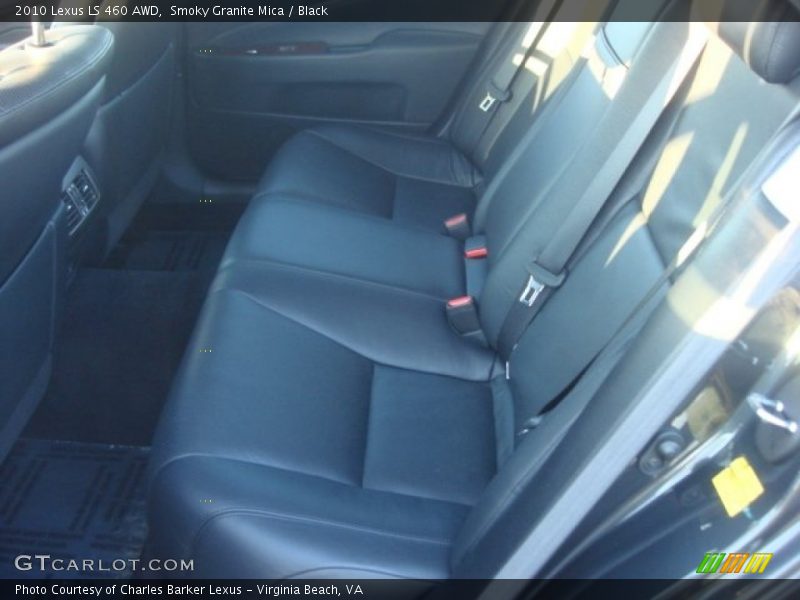 Smoky Granite Mica / Black 2010 Lexus LS 460 AWD