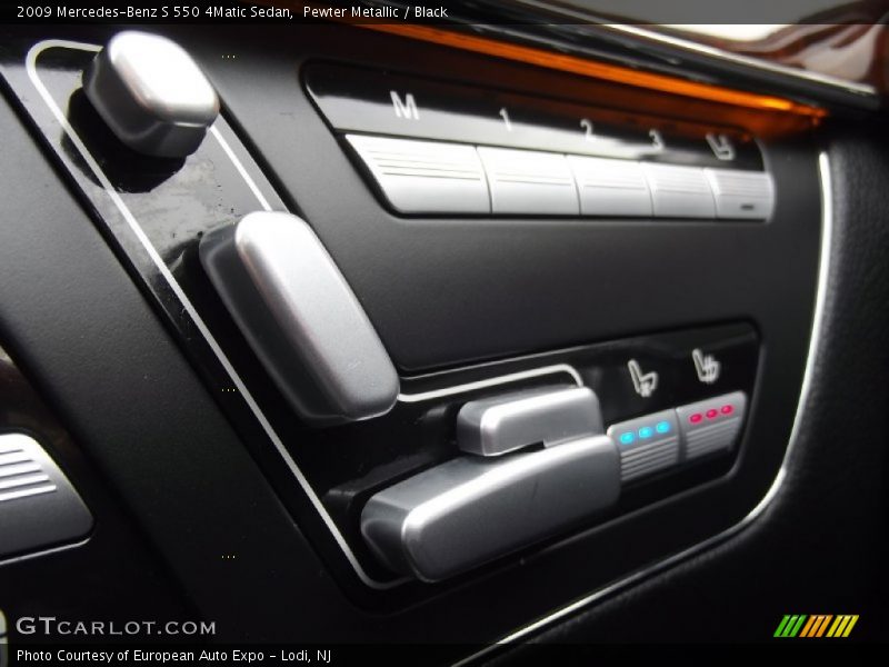 Pewter Metallic / Black 2009 Mercedes-Benz S 550 4Matic Sedan