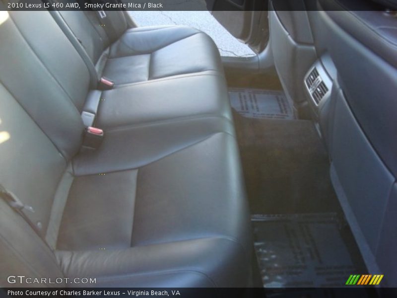 Smoky Granite Mica / Black 2010 Lexus LS 460 AWD