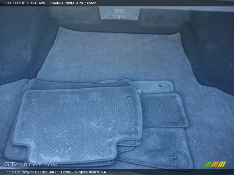 Smoky Granite Mica / Black 2010 Lexus LS 460 AWD