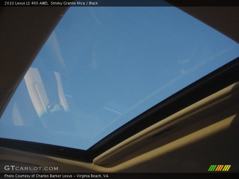 Smoky Granite Mica / Black 2010 Lexus LS 460 AWD