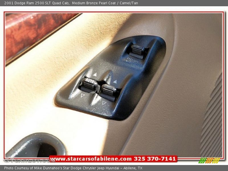 Medium Bronze Pearl Coat / Camel/Tan 2001 Dodge Ram 2500 SLT Quad Cab