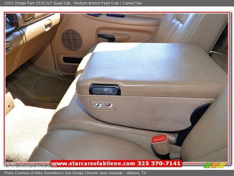 Medium Bronze Pearl Coat / Camel/Tan 2001 Dodge Ram 2500 SLT Quad Cab