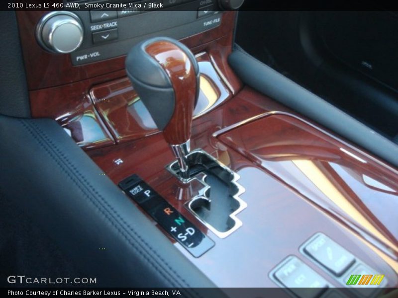 Smoky Granite Mica / Black 2010 Lexus LS 460 AWD
