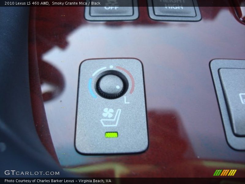 Smoky Granite Mica / Black 2010 Lexus LS 460 AWD