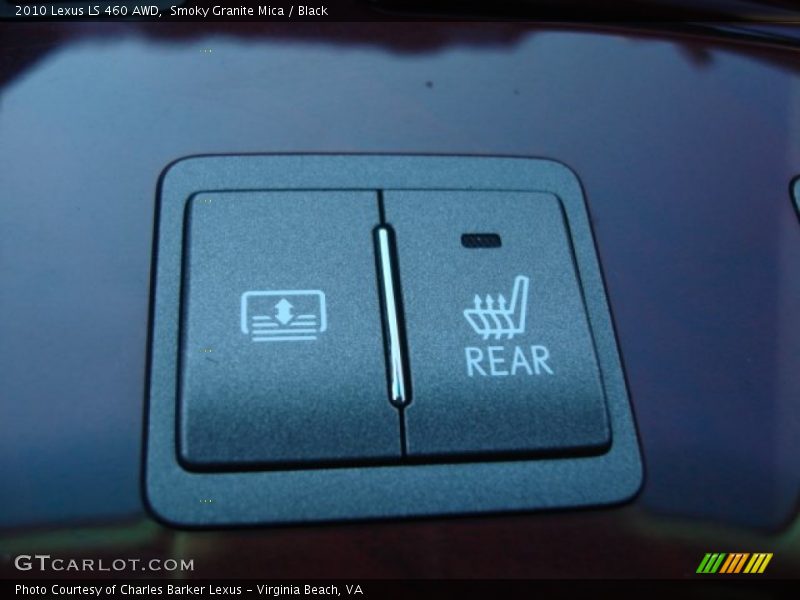 Smoky Granite Mica / Black 2010 Lexus LS 460 AWD