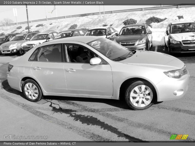 Spark Silver Metallic / Carbon Black 2010 Subaru Impreza 2.5i Sedan
