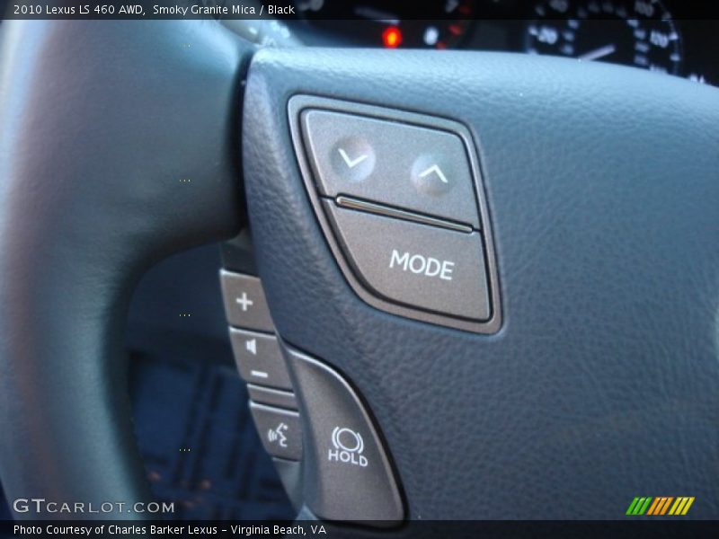 Smoky Granite Mica / Black 2010 Lexus LS 460 AWD