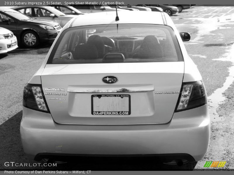 Spark Silver Metallic / Carbon Black 2010 Subaru Impreza 2.5i Sedan