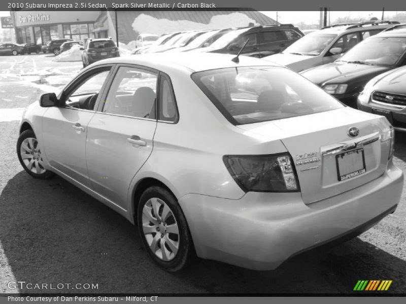 Spark Silver Metallic / Carbon Black 2010 Subaru Impreza 2.5i Sedan