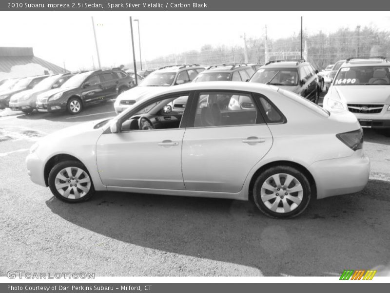 Spark Silver Metallic / Carbon Black 2010 Subaru Impreza 2.5i Sedan