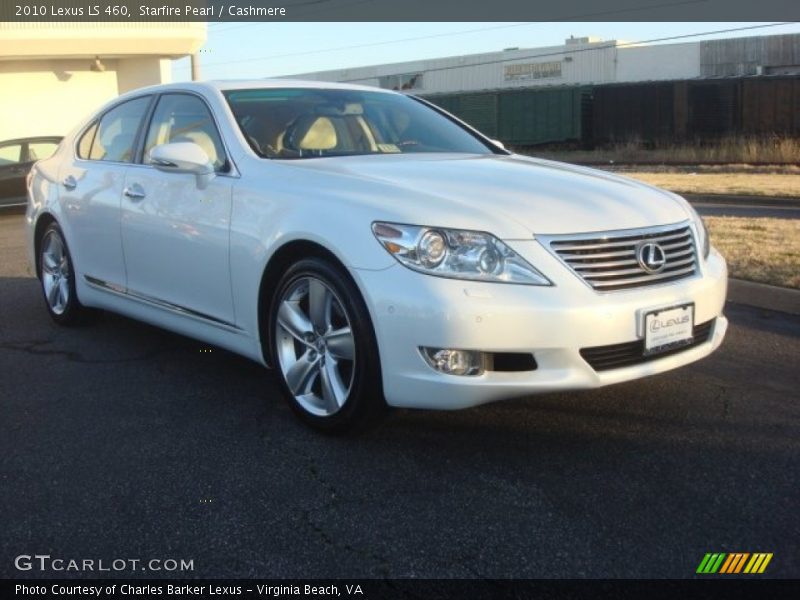 Starfire Pearl / Cashmere 2010 Lexus LS 460