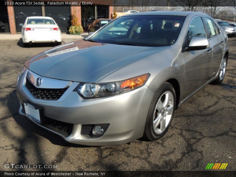 Palladium Metallic / Ebony 2010 Acura TSX Sedan