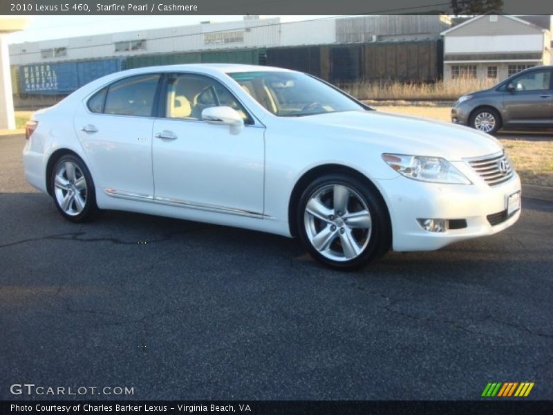Starfire Pearl / Cashmere 2010 Lexus LS 460