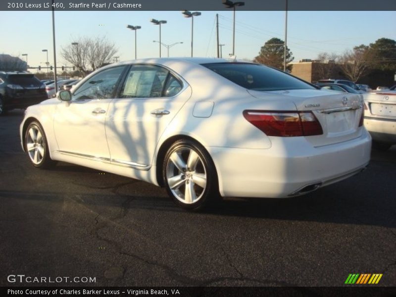 Starfire Pearl / Cashmere 2010 Lexus LS 460