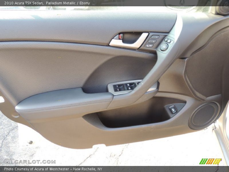 Palladium Metallic / Ebony 2010 Acura TSX Sedan