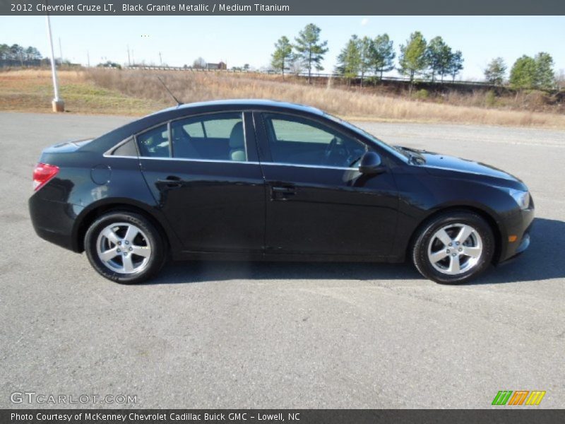 Black Granite Metallic / Medium Titanium 2012 Chevrolet Cruze LT