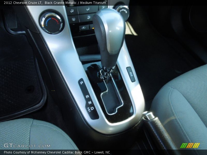 Black Granite Metallic / Medium Titanium 2012 Chevrolet Cruze LT