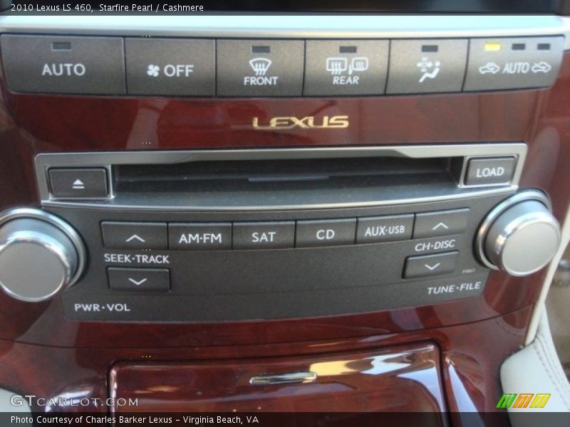 Starfire Pearl / Cashmere 2010 Lexus LS 460