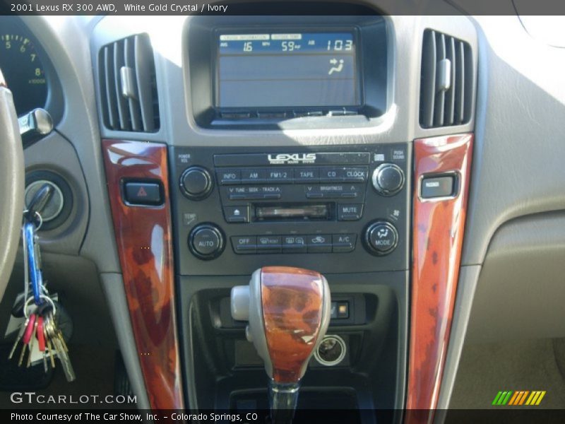White Gold Crystal / Ivory 2001 Lexus RX 300 AWD