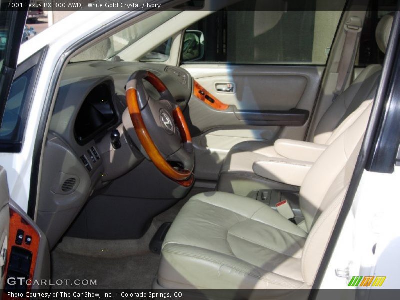 Front Seat of 2001 RX 300 AWD