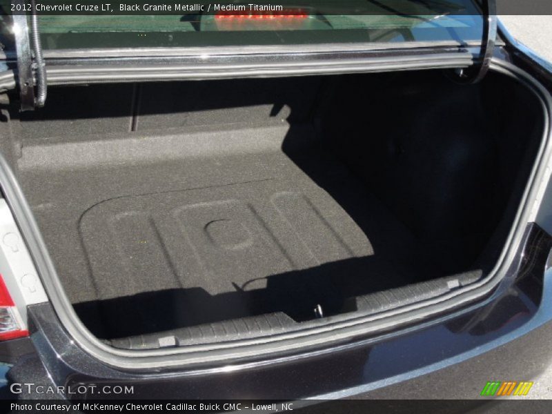Black Granite Metallic / Medium Titanium 2012 Chevrolet Cruze LT