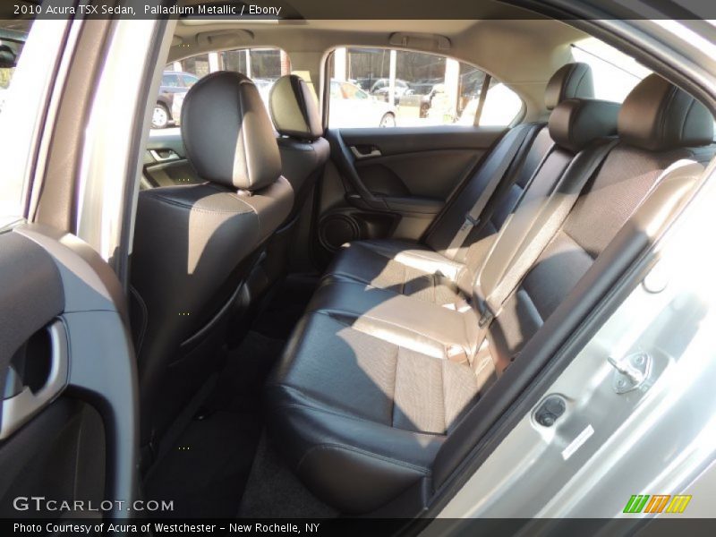 Palladium Metallic / Ebony 2010 Acura TSX Sedan