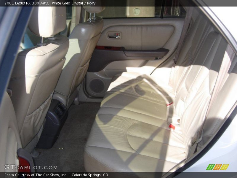 White Gold Crystal / Ivory 2001 Lexus RX 300 AWD