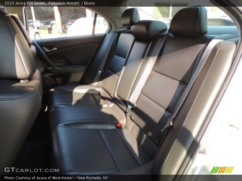 Palladium Metallic / Ebony 2010 Acura TSX Sedan