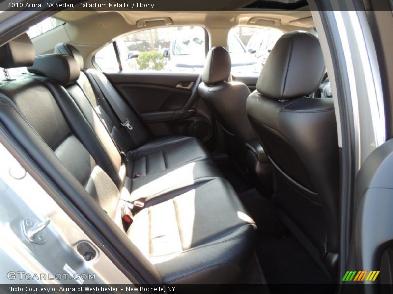 Palladium Metallic / Ebony 2010 Acura TSX Sedan