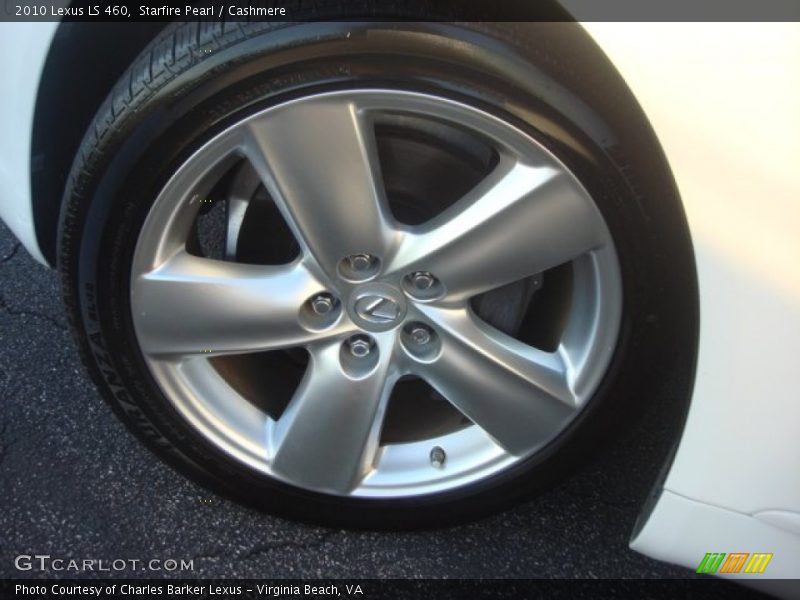 Starfire Pearl / Cashmere 2010 Lexus LS 460