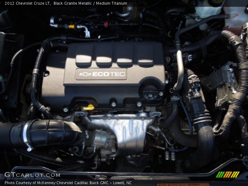 Black Granite Metallic / Medium Titanium 2012 Chevrolet Cruze LT