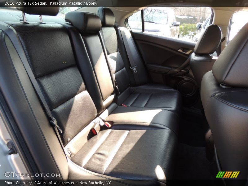 Palladium Metallic / Ebony 2010 Acura TSX Sedan