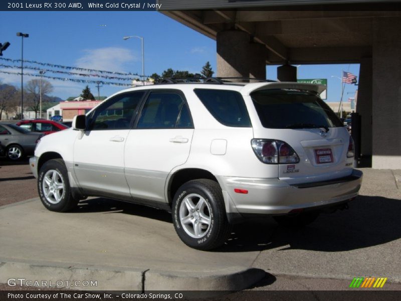 White Gold Crystal / Ivory 2001 Lexus RX 300 AWD